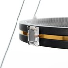 Люстра «Круги нео» 2+3 LED 140 Вт 3 режима черный 60×60×4-85 см - Фото 10