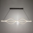 Люстра BayerLux "Волны нео" 3LED 100Вт 3 режима черный 15х120х8-85 см 7673122 - фото 14102555