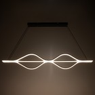 Люстра BayerLux "Волны нео" 3LED 100Вт 3 режима черный 15х120х8-85 см 7673122 - фото 14102558