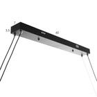 Люстра BayerLux "Волны нео" 3LED 100Вт 3 режима черный 15х120х8-85 см 7673122 - фото 14102561