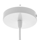 Светильник BayerLux «Канди» 1xE27 40 Вт белый 16×16×20-120 см - Фото 6