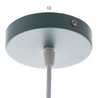 Светильник BayerLux "Канди" 1xE27 40Вт зеленый 16х16х20-120 см - Фото 6