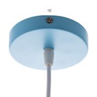 Светильник BayerLux "Канди" 1xE27 40Вт синий 16х16х20-120 см - Фото 6