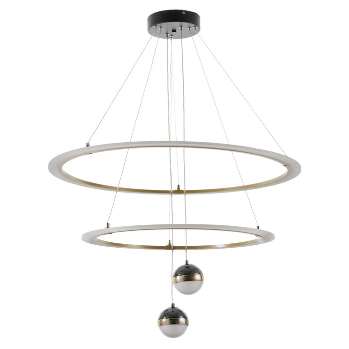 Люстра Новас LED 90 Вт 3000-6000К золото 80×80×100 см BayerLux