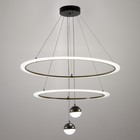 Люстра Новас LED 90 Вт 3000-6000К золото 80×80×100 см BayerLux - фото 49309662