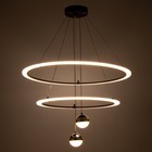 Люстра Новас LED 90 Вт 3000-6000К золото 80×80×100 см BayerLux - фото 49309664