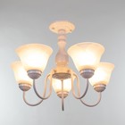 Люстра "Классика" 5хЕ27 60Вт белый 52х52х34см BayerLux - Фото 2