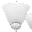 Люстра "Классика" 5хЕ27 60Вт белый 52х52х34см BayerLux - Фото 7