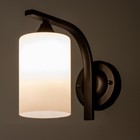 Бра "Алатея" Е27 40Вт черный 10х23 см - фото 24244323