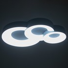 Люстра «Пассито» LED 72 Вт 3000-6000К ПДУ белый 57×43×85 см BayerLux - Фото 5