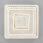 Люстра «Чиспер» LED 112 Вт3000-6000К ПДУ золото 55×55×10 см BayerLux - фото 4369894