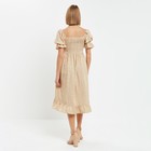 Платье женское MINAKU: Enjoy цвет бежевый, размер 42 - Фото 3