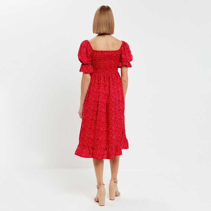 Платье женское MINAKU: Enjoy цвет красный, р-р 42 - фото 1909037853