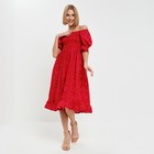 Платье женское MINAKU: Enjoy цвет красный, р-р 42 - Фото 6