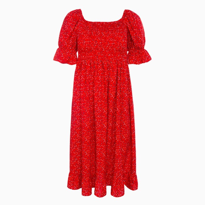 Платье женское MINAKU: Enjoy цвет красный, р-р 42 - фото 1909037857