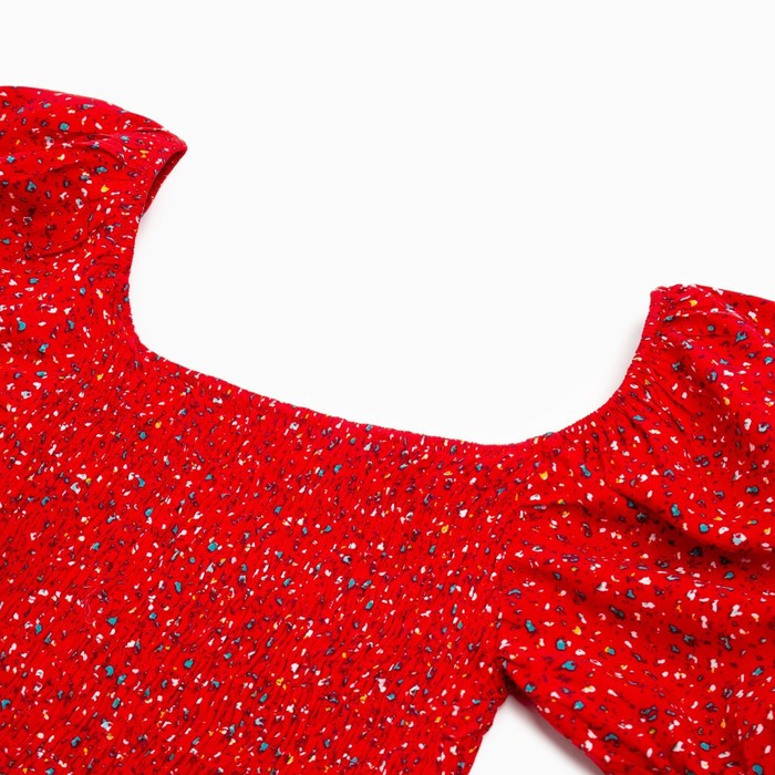 Платье женское MINAKU: Enjoy цвет красный, р-р 42 - фото 1909037859