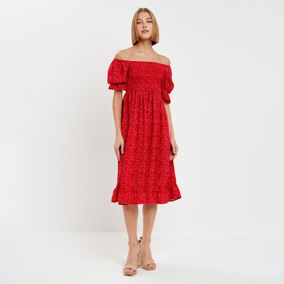 Платье женское MINAKU: Enjoy цвет красный, р-р 44
