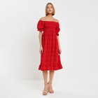 Платье женское MINAKU: Enjoy цвет красный, р-р 46 - фото 10107663