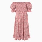 Платье женское MINAKU: Enjoy цвет пудра, р-р 48 - Фото 9