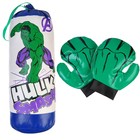 Игровой набор для бокса «Халк», груша 13×13×35 см, Мстители - Фото 1