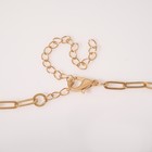 Колье «Лето» цепь и цветы, цветная в золоте, L= 40 см - Фото 3