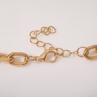 Колье «Цепь» летнее настроение, цвет бело-фиолетовый в золоте, 54 см (комплект 2 шт) - фото 24412217