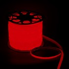 Гибкий неон Luazon Lighting 16 мм D-образный, IP65, 50 м, SMD2835, 120 LED/м, 220 В, свечение красное - фото 3114807