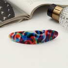 Заколка - автомат для волос «Шарлиз», абстракция, 9 см, МИКС - Фото 2