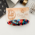 Заколка - автомат для волос «Шарлиз», абстракция, 9 см, МИКС - Фото 5