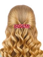 Заколка - автомат для волос «Ванда», листочки, 9 см, МИКС - фото 53821585