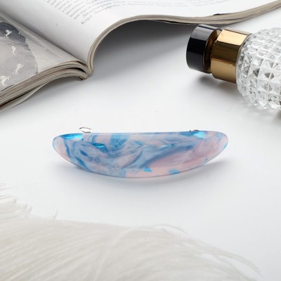 Заколка-автомат для волос "Шарлиз" нежные переливы, 9 см, микс