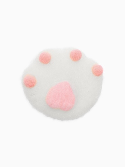 Брошь «Кошачья лапка», цвет МИКС