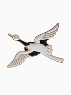 Значок «Журавль и солнце», цветной в золоте - Фото 2