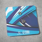 Значок «Катана» вода, цветной в серебре - Фото 4