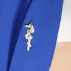 Значок «Катана» змея, цветной в серебре - фото 11979293