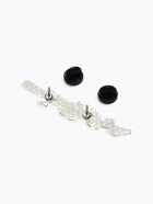 Значок «Катана» огонь, цветной в серебре - Фото 5