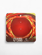 Значок «Катана» огонь, цветной в серебре - Фото 6