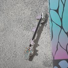 Значок «Катана» бабочки, цветной в серебре - фото 21905630