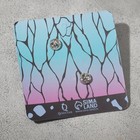 Значок «Катана» бабочки, цветной в серебре - фото 21905631