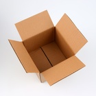 Коробка складная, бурая, для упаковки, хранения и переезда, 15×15×12 см - Фото 2