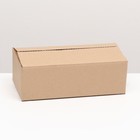 Коробка складная, бурая, 31,5 х 16 х 10 см - Фото 2