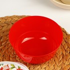 Миска с крышкой «Гранат», 1 л, 17×16,2×8 см, цвет красный - Фото 3