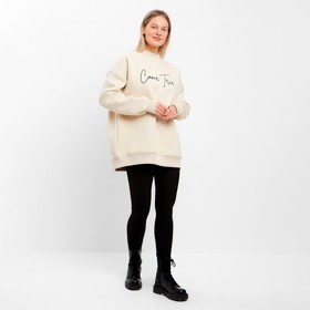 

Свитшот женский НАЧЁС, цвет бежевый, размер ONE SIZE (42-46)