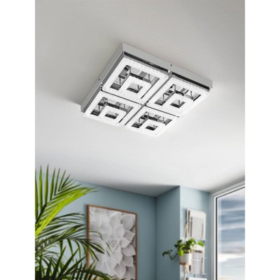 Светильник FRADELO, 8x6Вт LED, 3000K, 5000лм, цвет хром