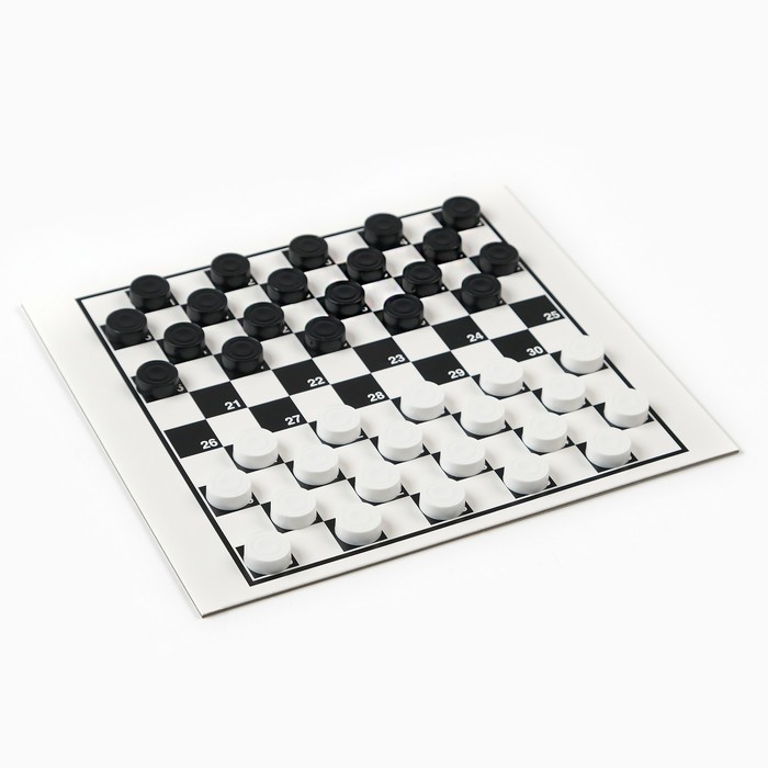 Настольная игра 2 в 1 "Надо думать": шашки, шахматы - фото 1906785446