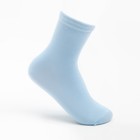 Носки женские, цвет голубой, размер 36-40 - фото 10108937