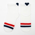 Носки женские, цвет белый, размер 36-40 - фото 21906238