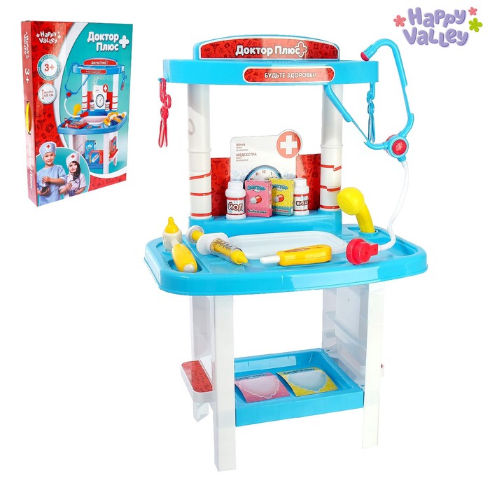 Игровой набор Happy Valley «Доктор +» с аксессуарами, высота 68 см - Фото 1