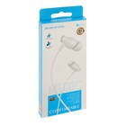 Наушники Borofone BM61 Wanderer, вакуумные, микрофон, Jack 3.5 мм, кабель 1 м, белые - Фото 4