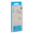 Наушники Borofone BM61 Wanderer, вакуумные, микрофон, Jack 3.5 мм, кабель 1 м, белые - Фото 6